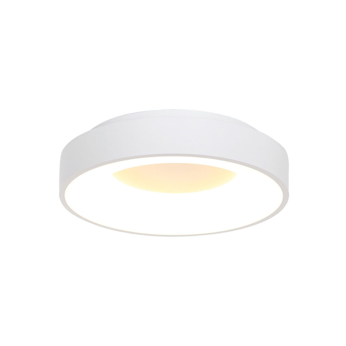 Steinhauer plafondlamp Ringlede - 1 lichts - 38x 9 cm - wit