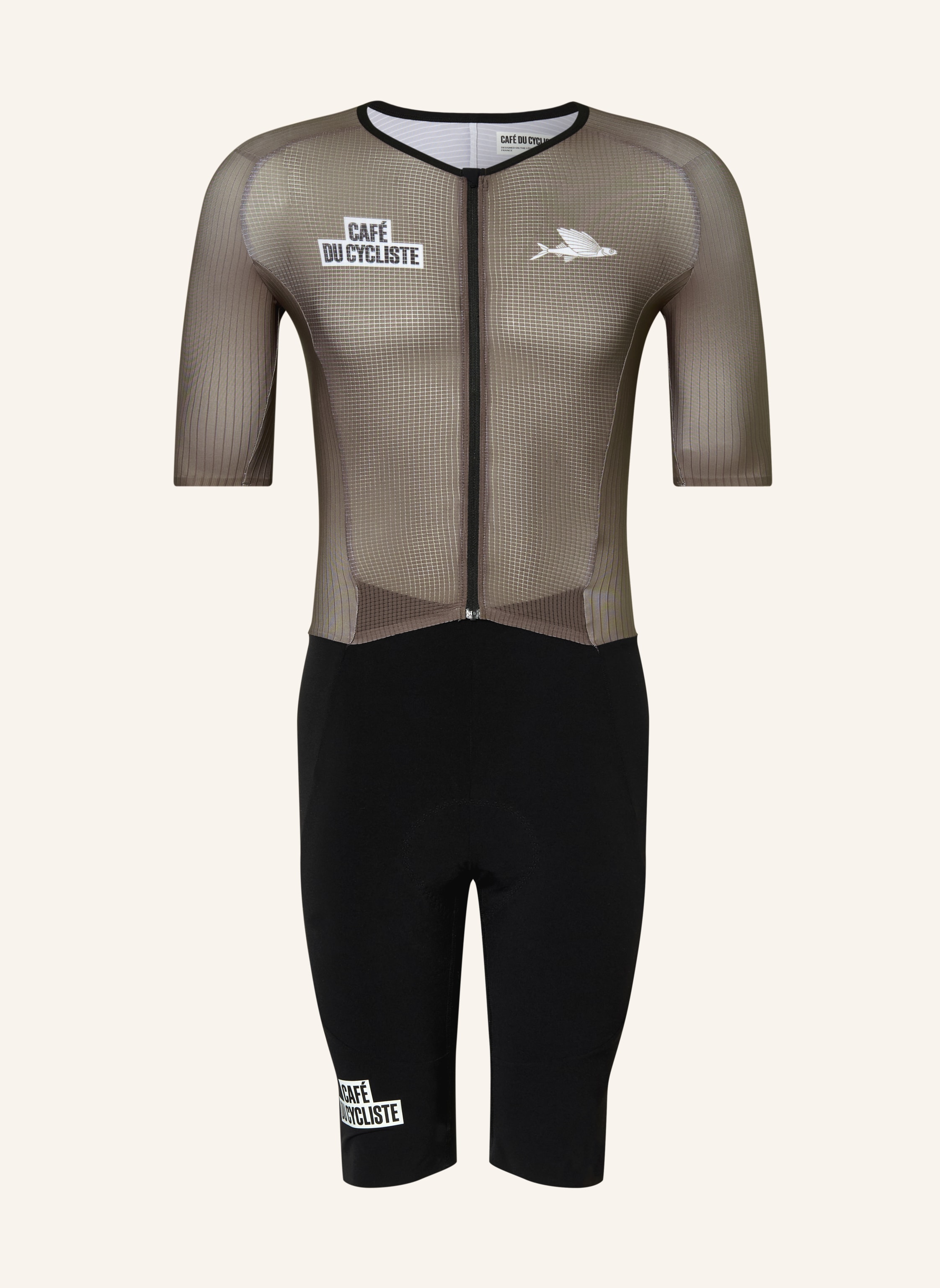 CAFÉ DU CYCLISTE Speedsuit CERISE mit gepolstertem Einsatz