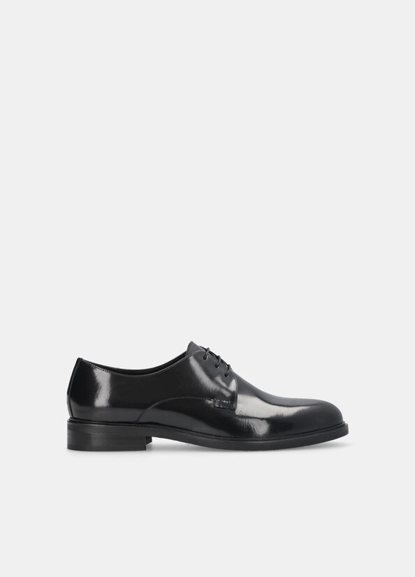 Scarpe stringate in pelle