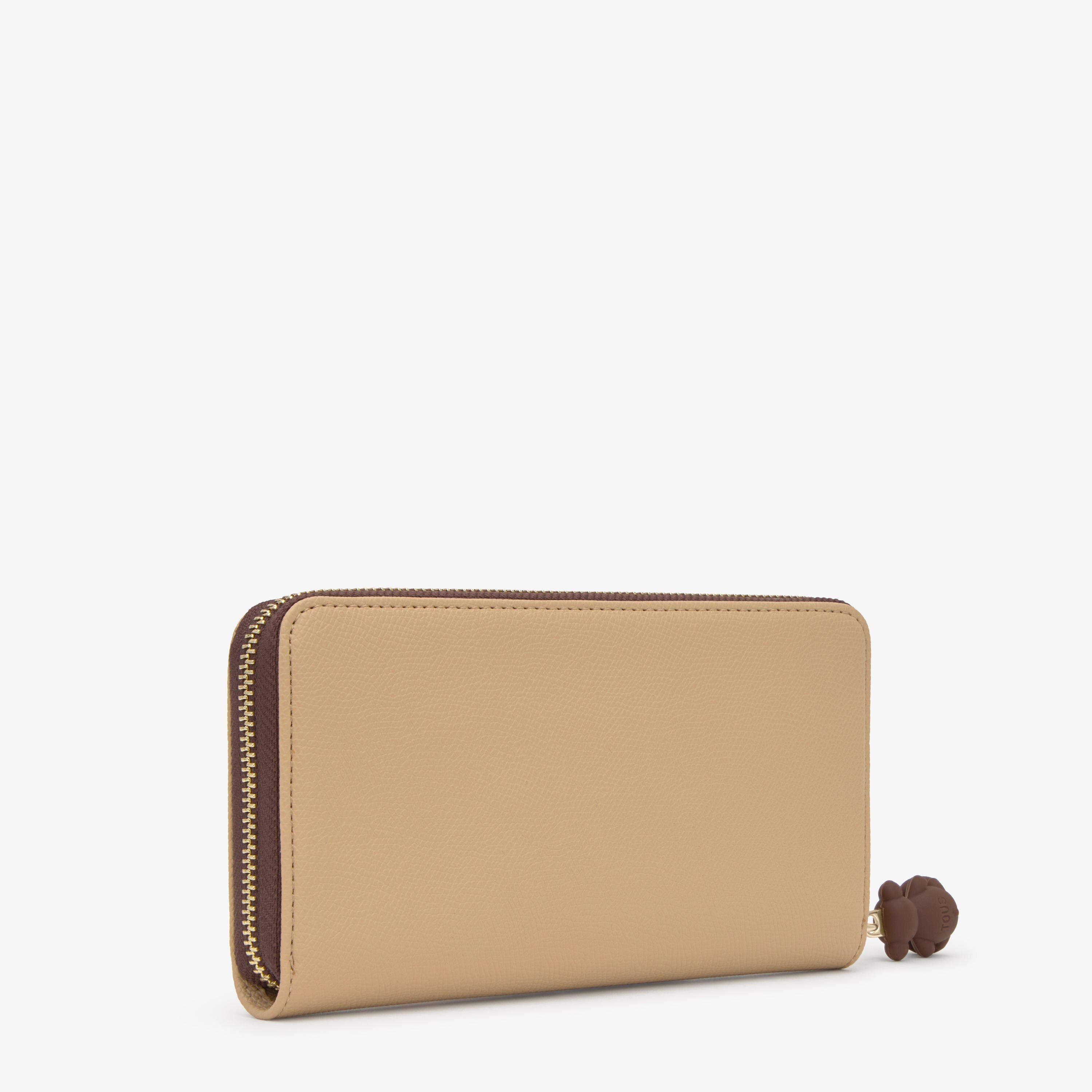 Billetera beige TOUS Back to basics