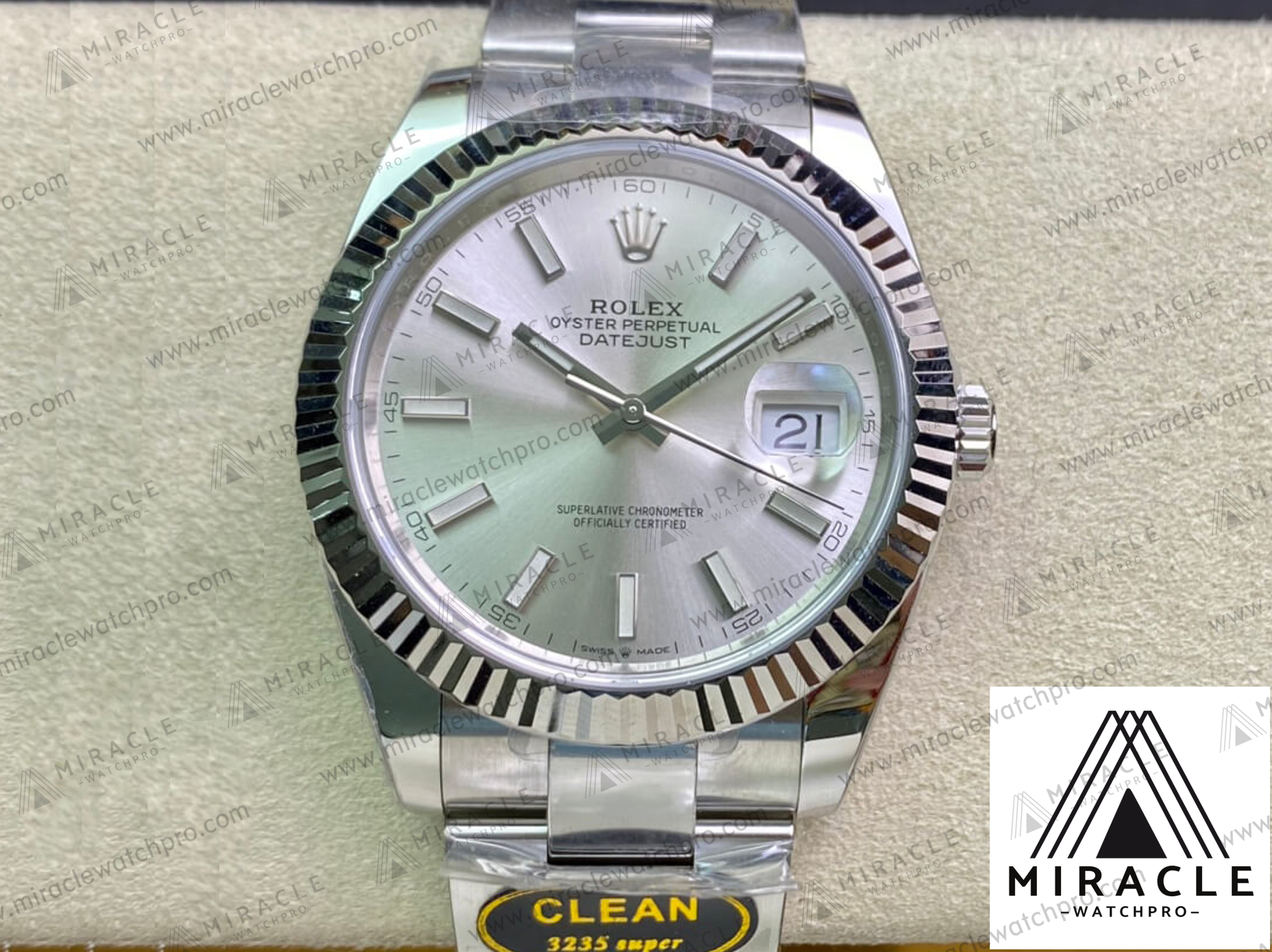ROLEX-DATEJUST-REF.M126334-0003-ELITE CLONE-41MM-Replica Watch