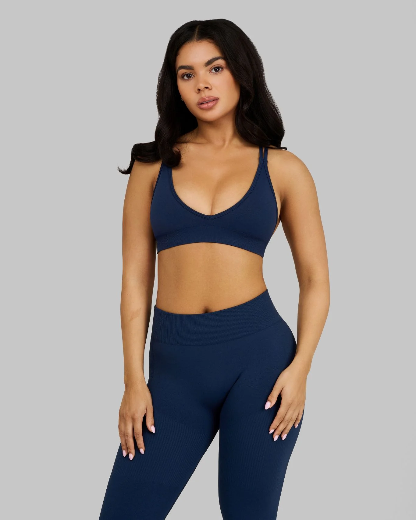 Elevate™ Sculpting Seamless High Apex Bra | Midnight Navy