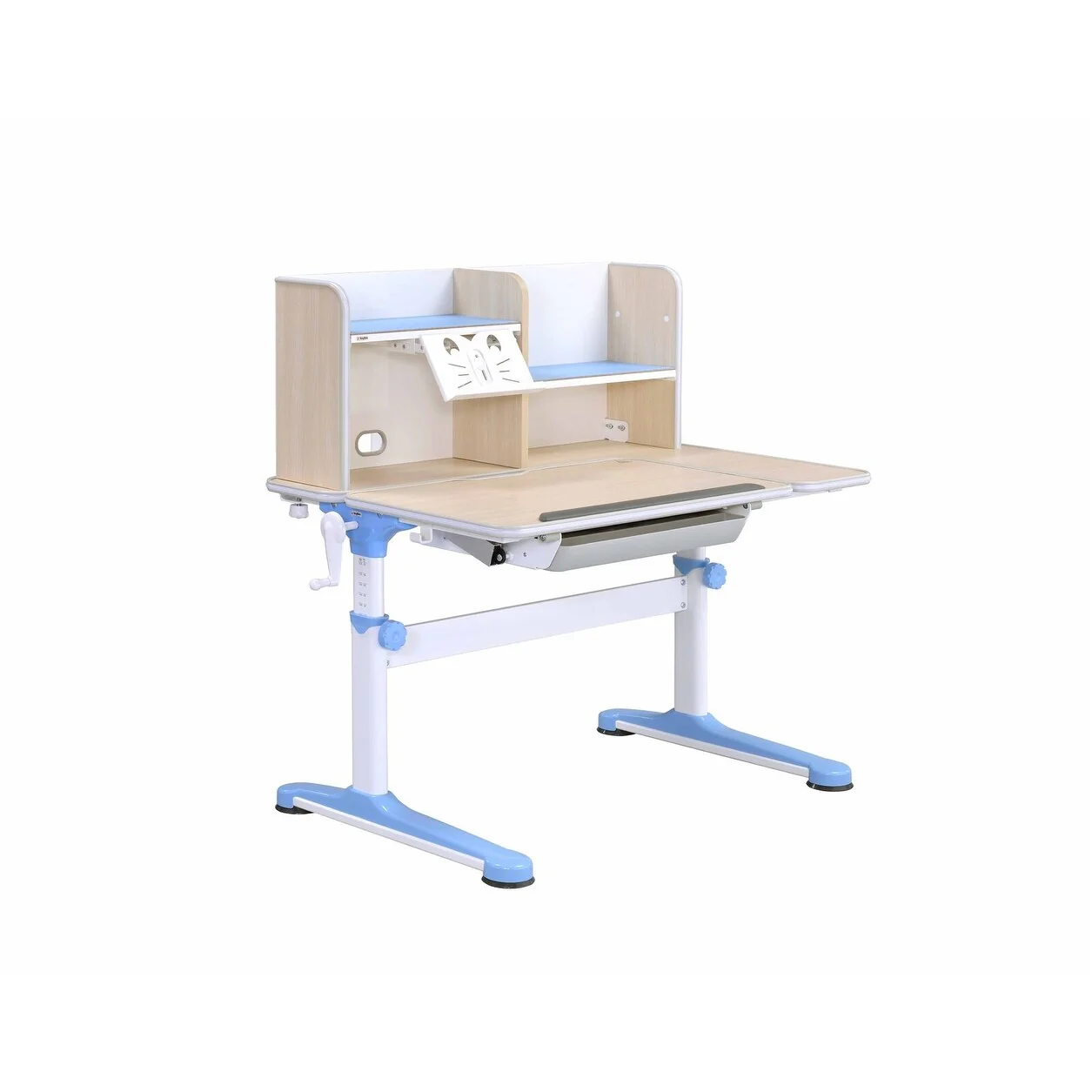 SingBee L-shaped Desk, Adjustable Height, Quick Assembly - Model