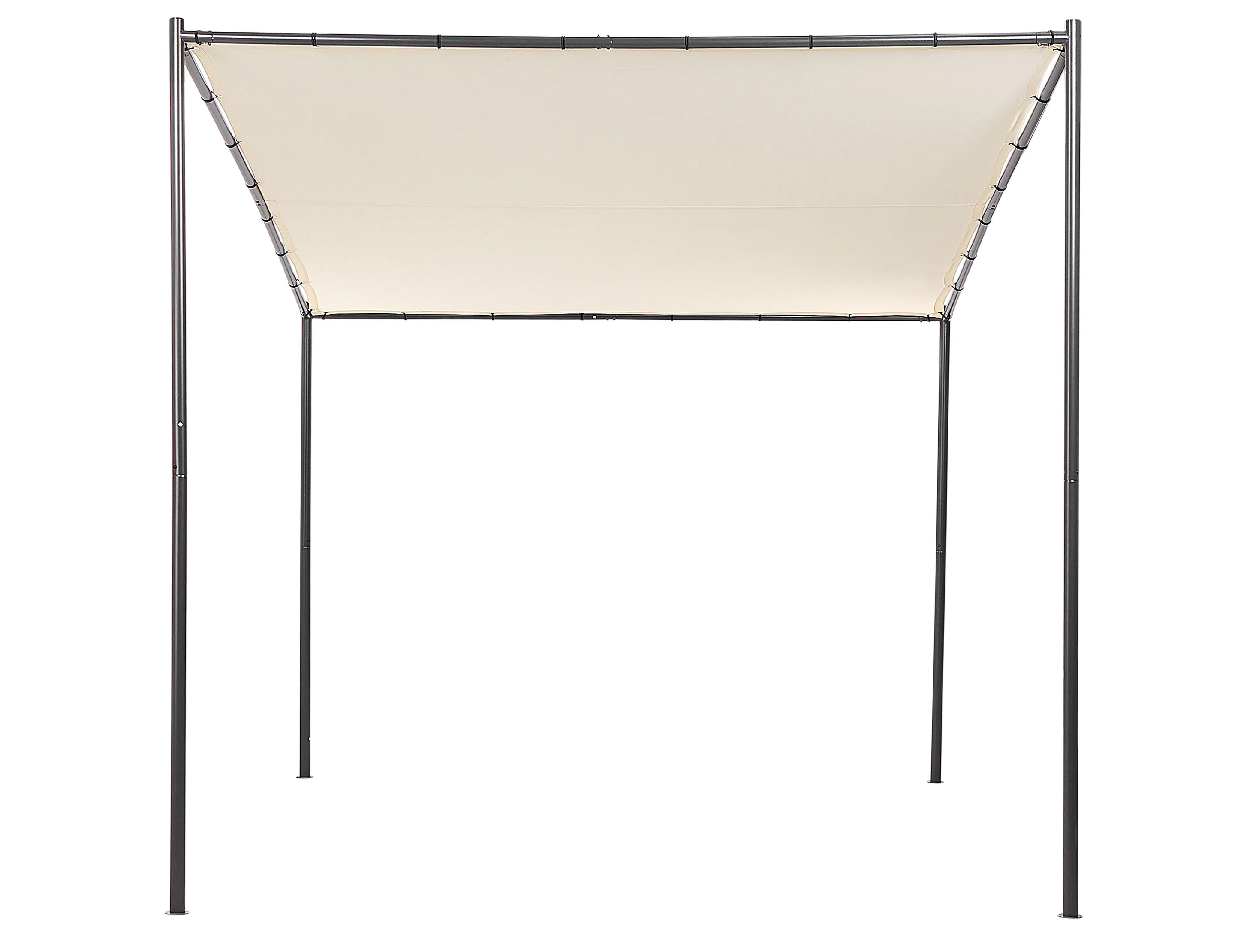 Gazebo VIMINO Metal 282 cm 294 cm Beige
