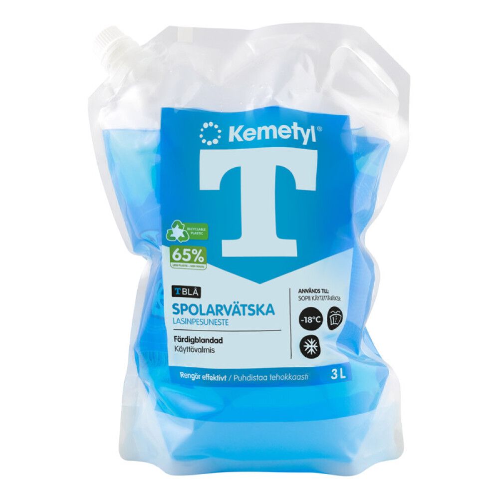SPYLERVÆSKE KEMETYL T-BLÅ 3L