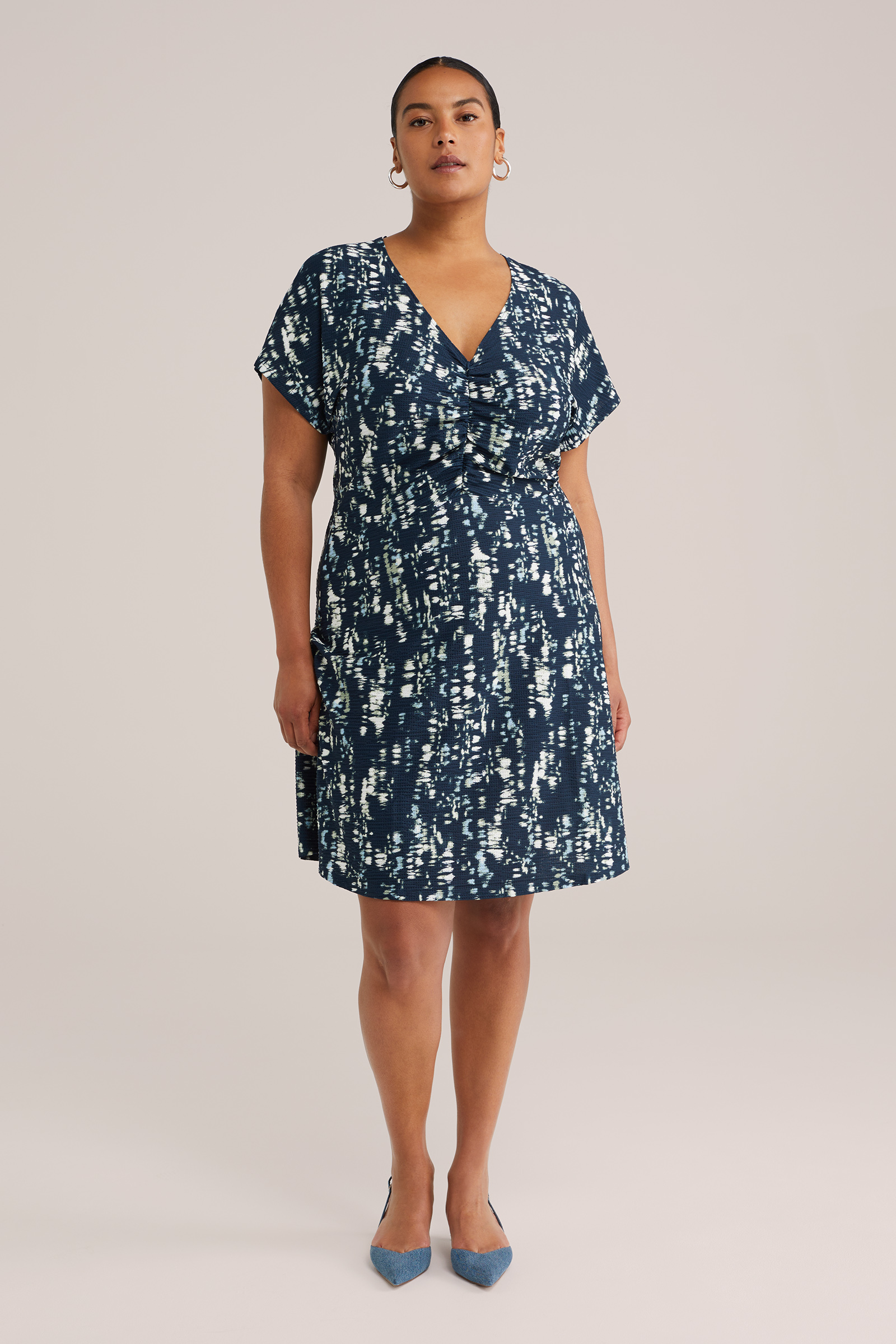 Dames Jurk met structuur - Curve