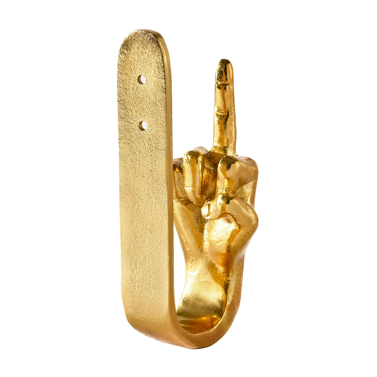 POLSPOTTEN - F-you Wandhaken, gold