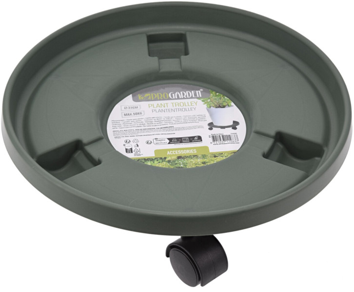 Podstawa pod doniczkę 33cm z kółkami