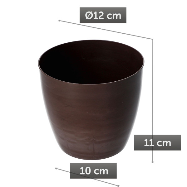 Doniczka Osłonka Donica Na Kwiaty Kolory 12 cm