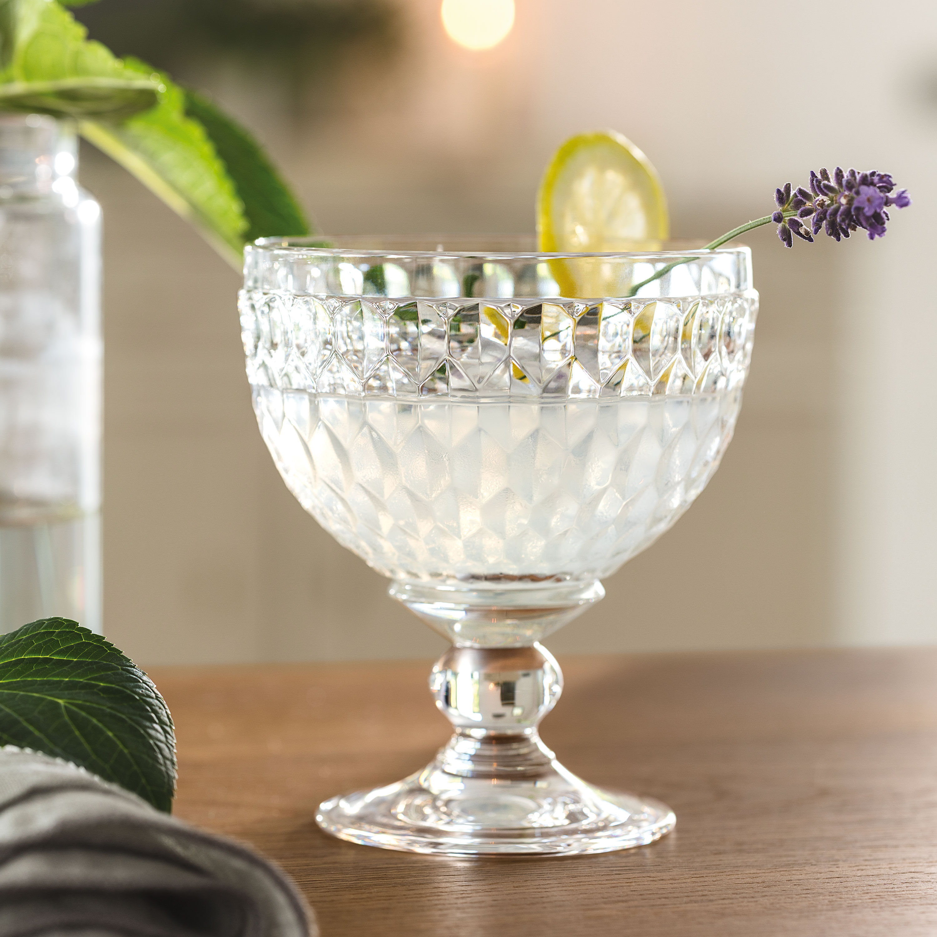 Boston Candy dish - Clear, 8.5 oz, crystal glass