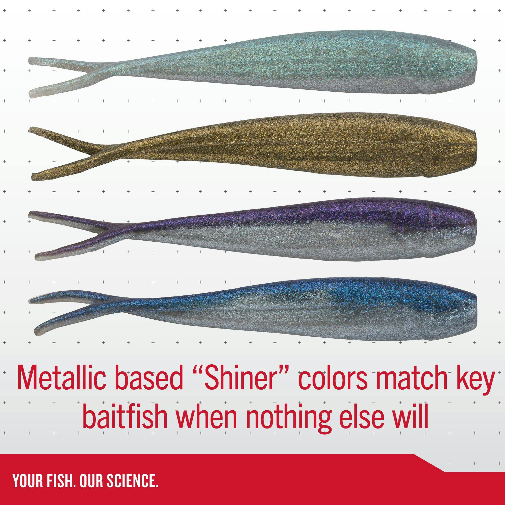 Berkley Gulp! Minnow Fishing Lure, Assorted Colours, 2.5-in