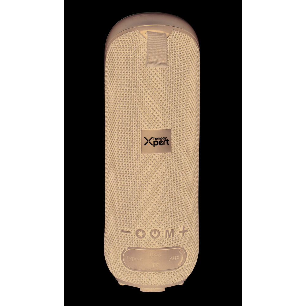 Enceinte lumineuse RGB 2X5W rechargeable Ø8cmx22,4cm