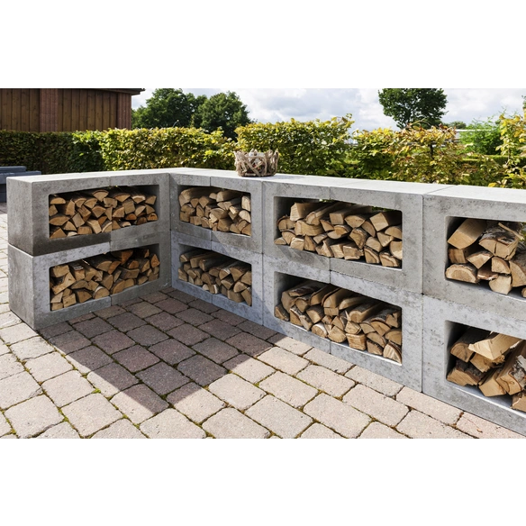 U-Stein, BxHxL: 40 x 39,5 x 40 cm, Beton