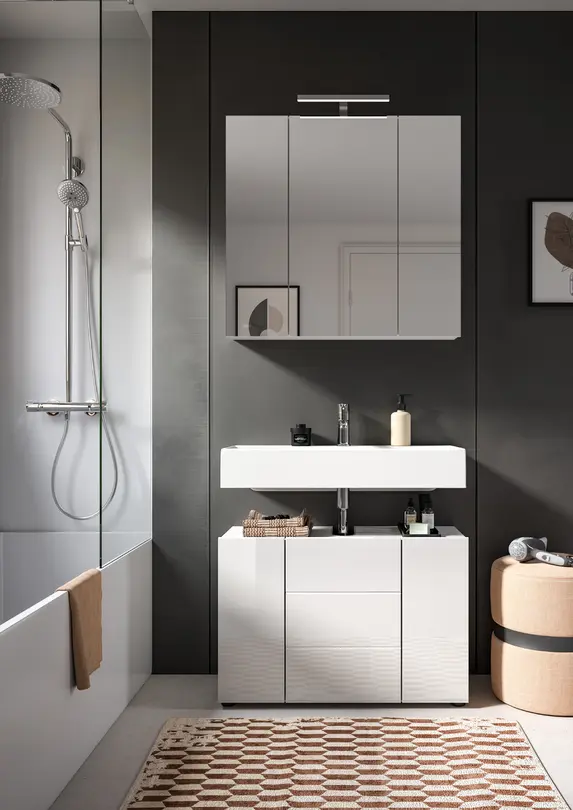 Badschrank 2-teilig Vira