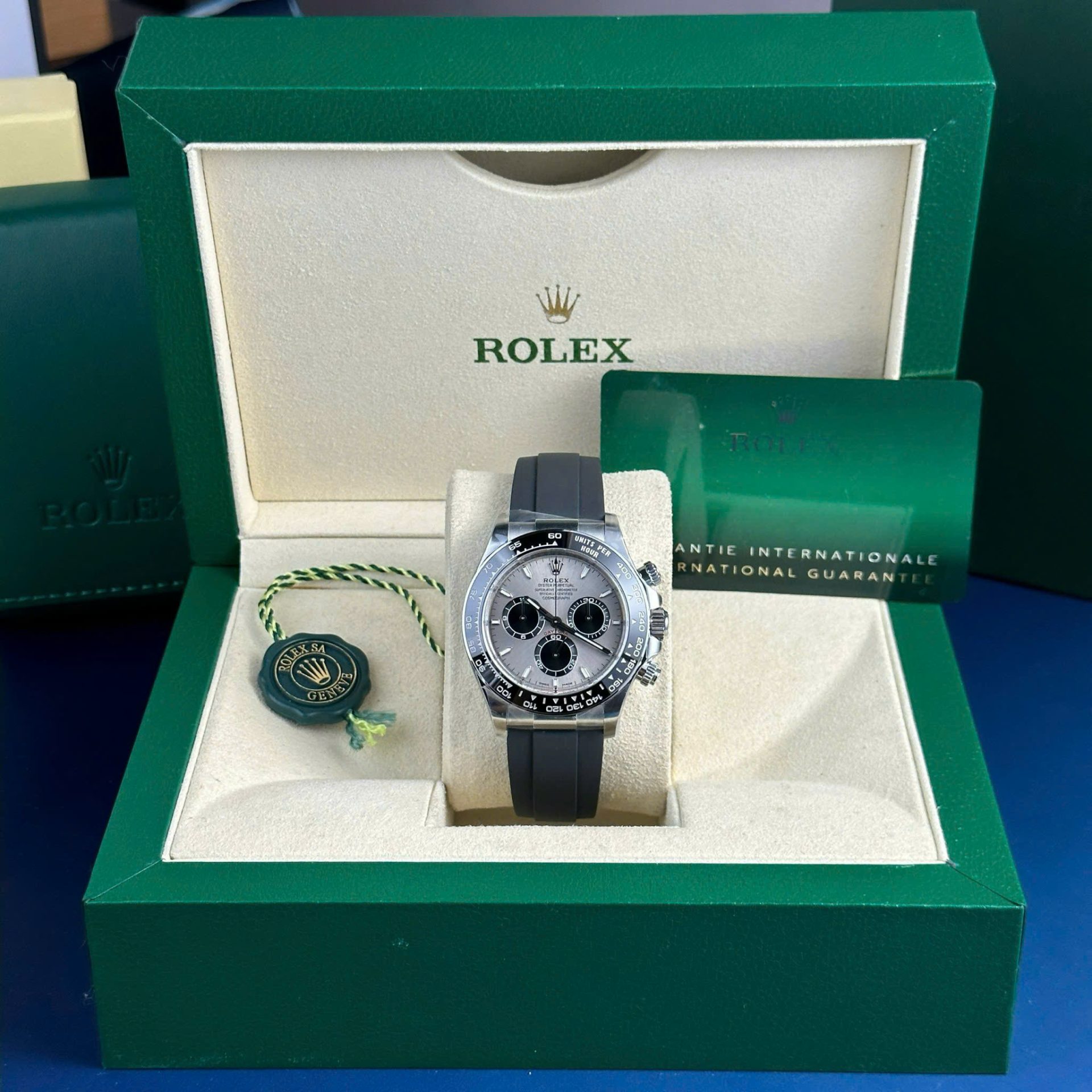 Rolex Daytona 126519LN 904L Steel Grey Dial 40mm Oysterflex Super Clone