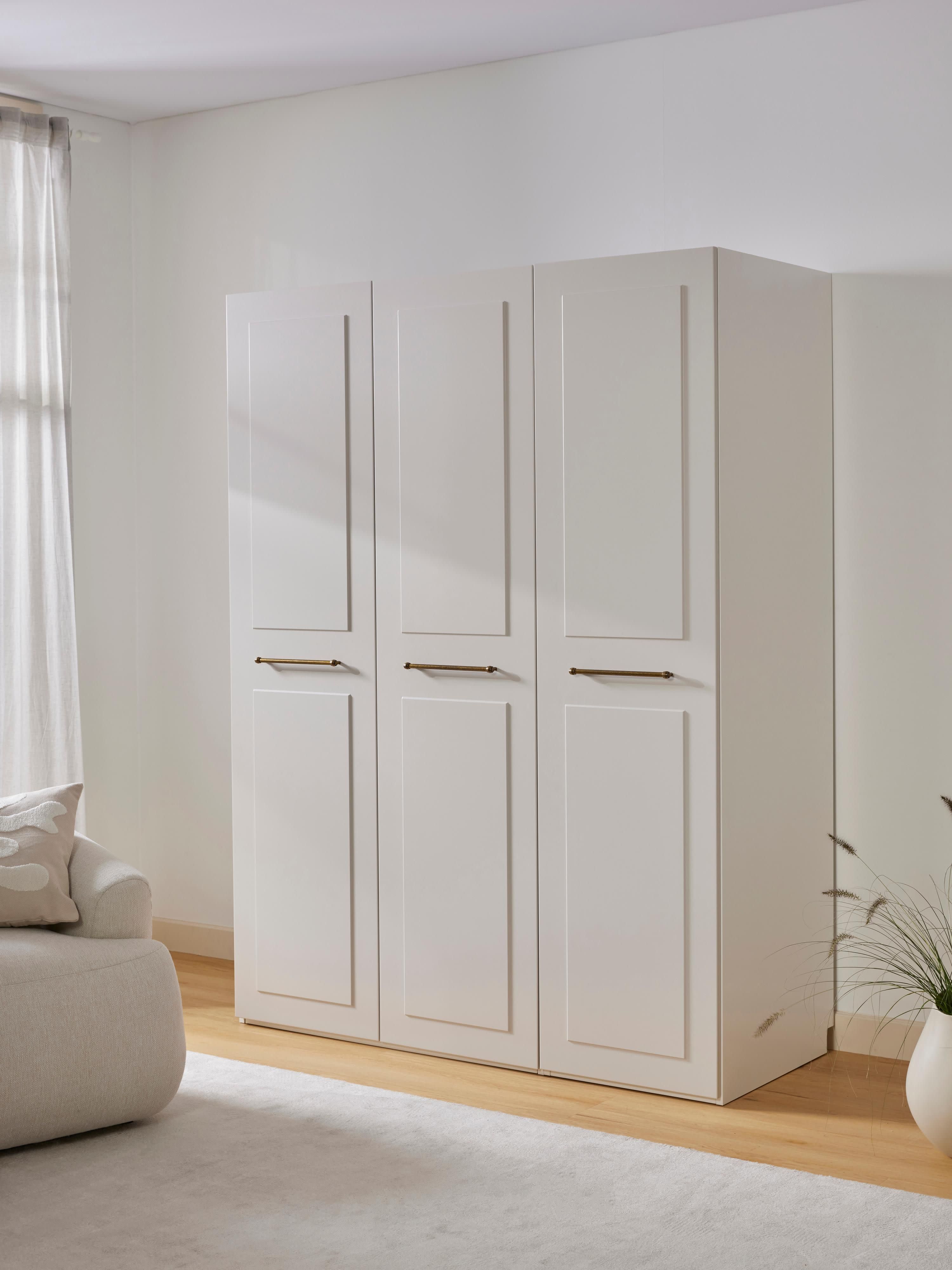 Modularer Drehtürenschrank Charlotte, 150 cm Breite, in verschiedenen Größen