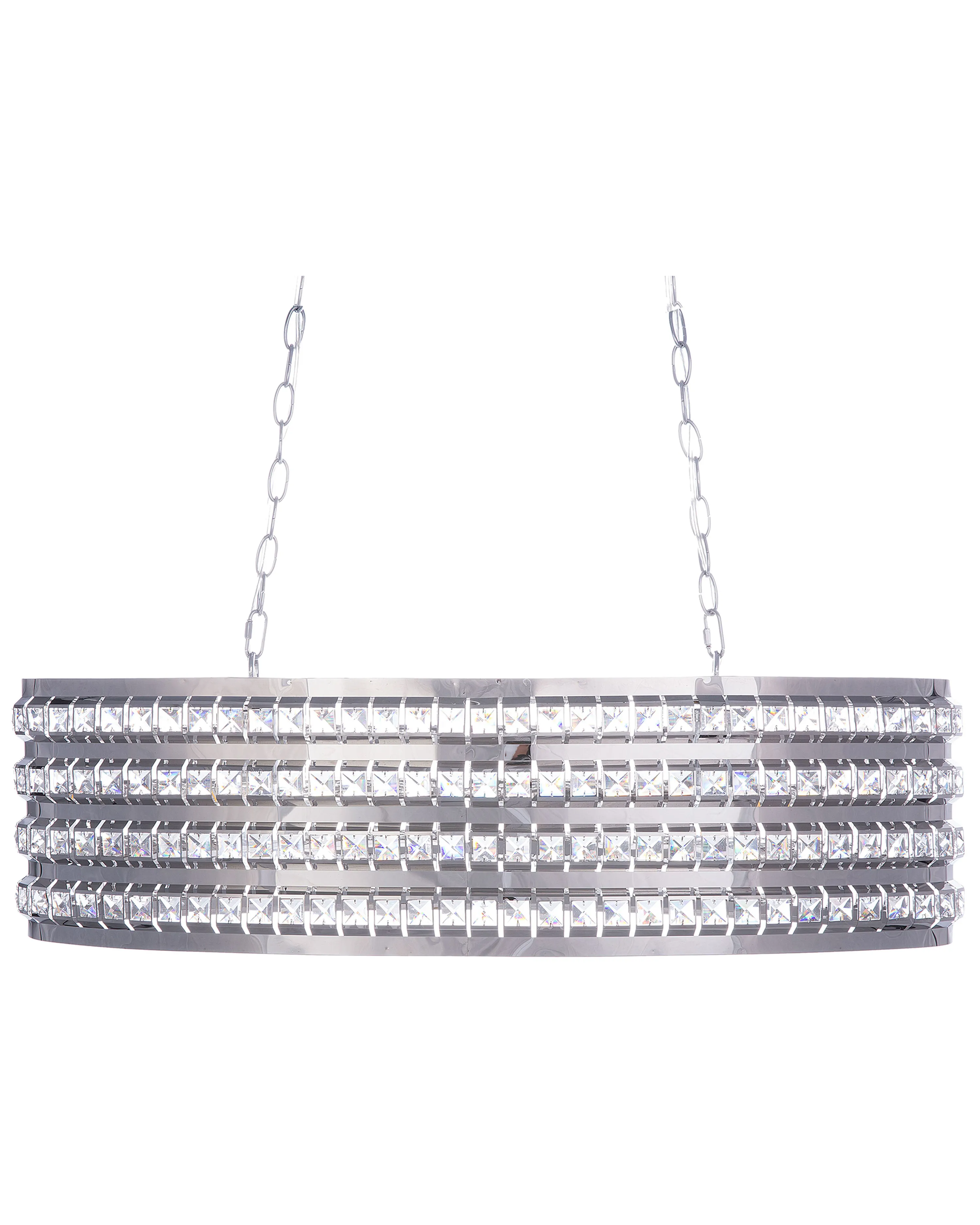 Pendant Lamp CAVONE Crystal Silver