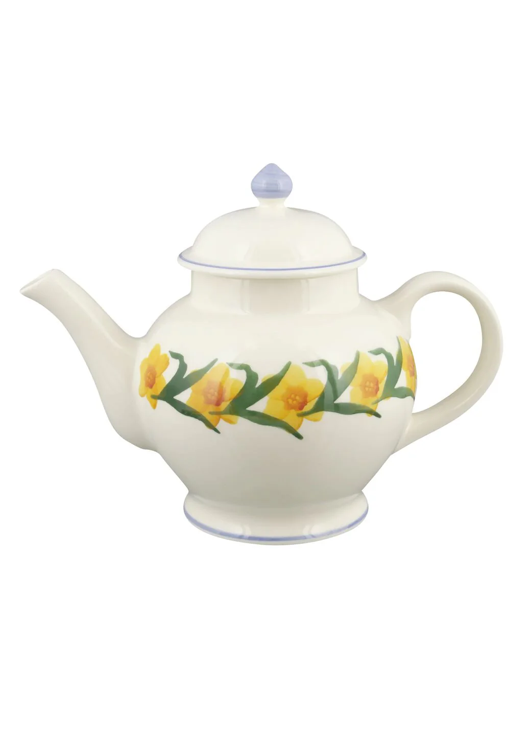 Windblown Daffodils 4 Mug Teapot