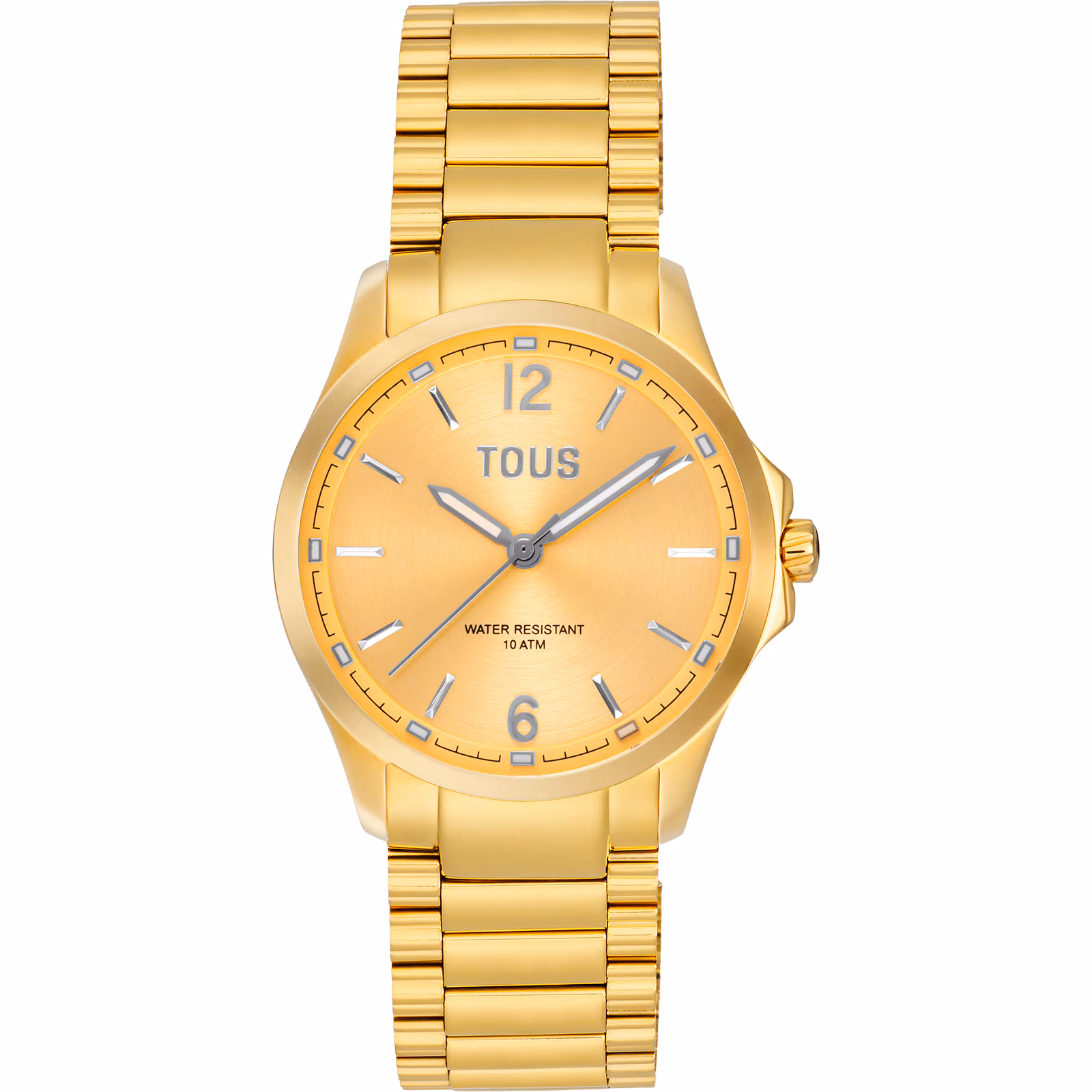 Reloj analógico con brazalete de acero dorado DRIVE NEW
