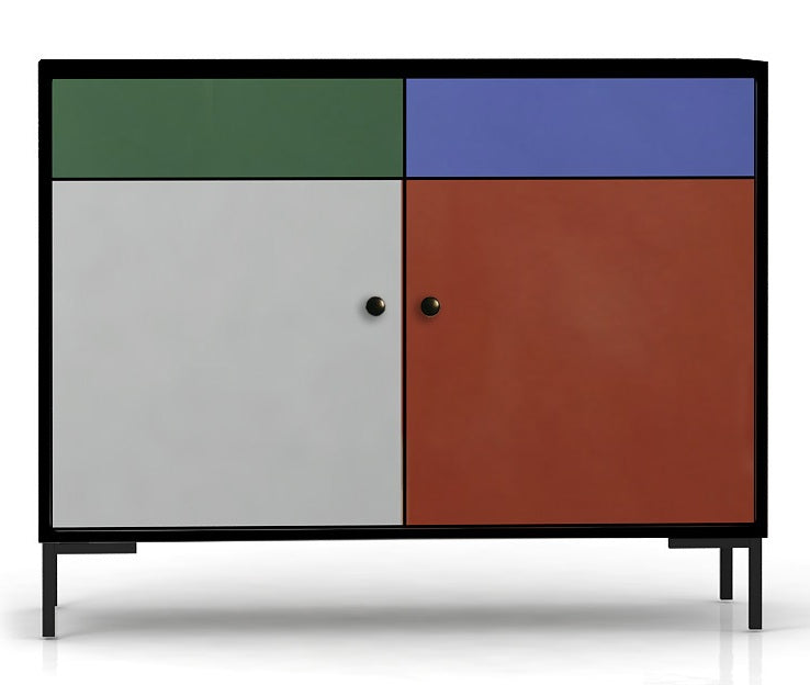 Dressoir MDF 2 deuren en 2 lades