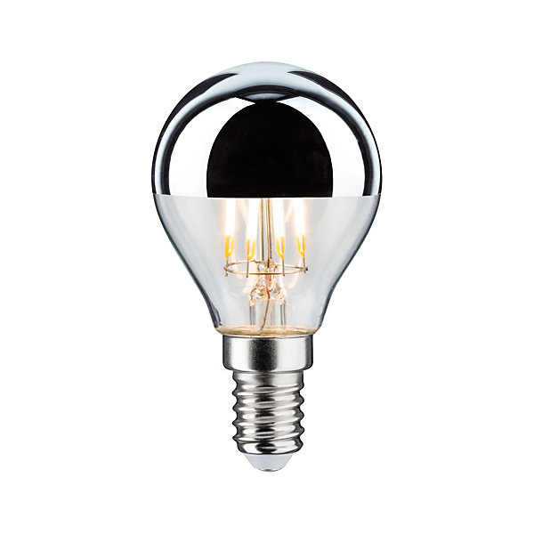 Modern Classic Edition Standard 230 V Sphérique LED Calotte réflectrice E14 4x440lm 4x4,8W 2700K gradable Calotte argentée