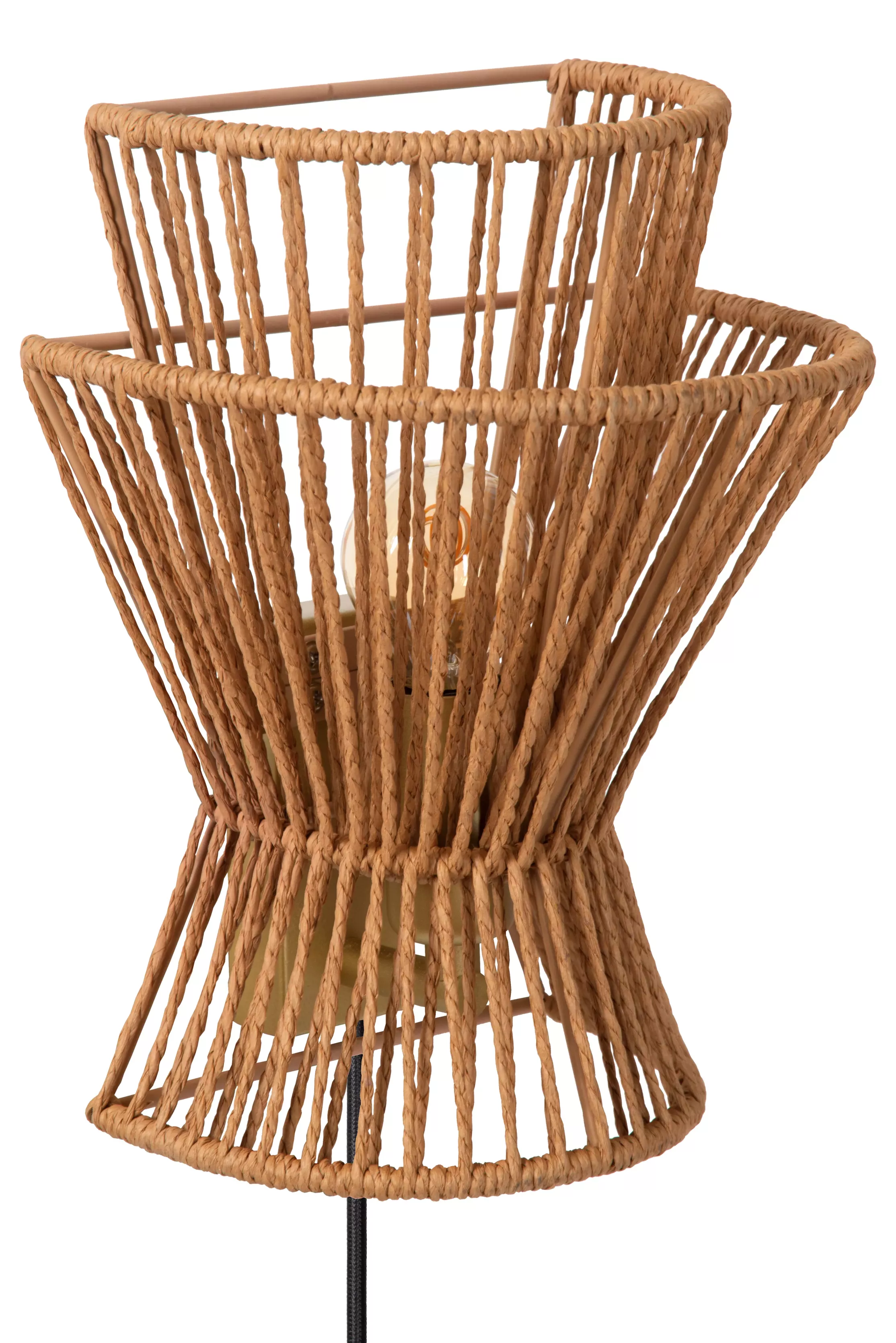 Kinkiet beżowy TASMAN 1xE27x60W wym:24x18x14cm IP20 Lucide
