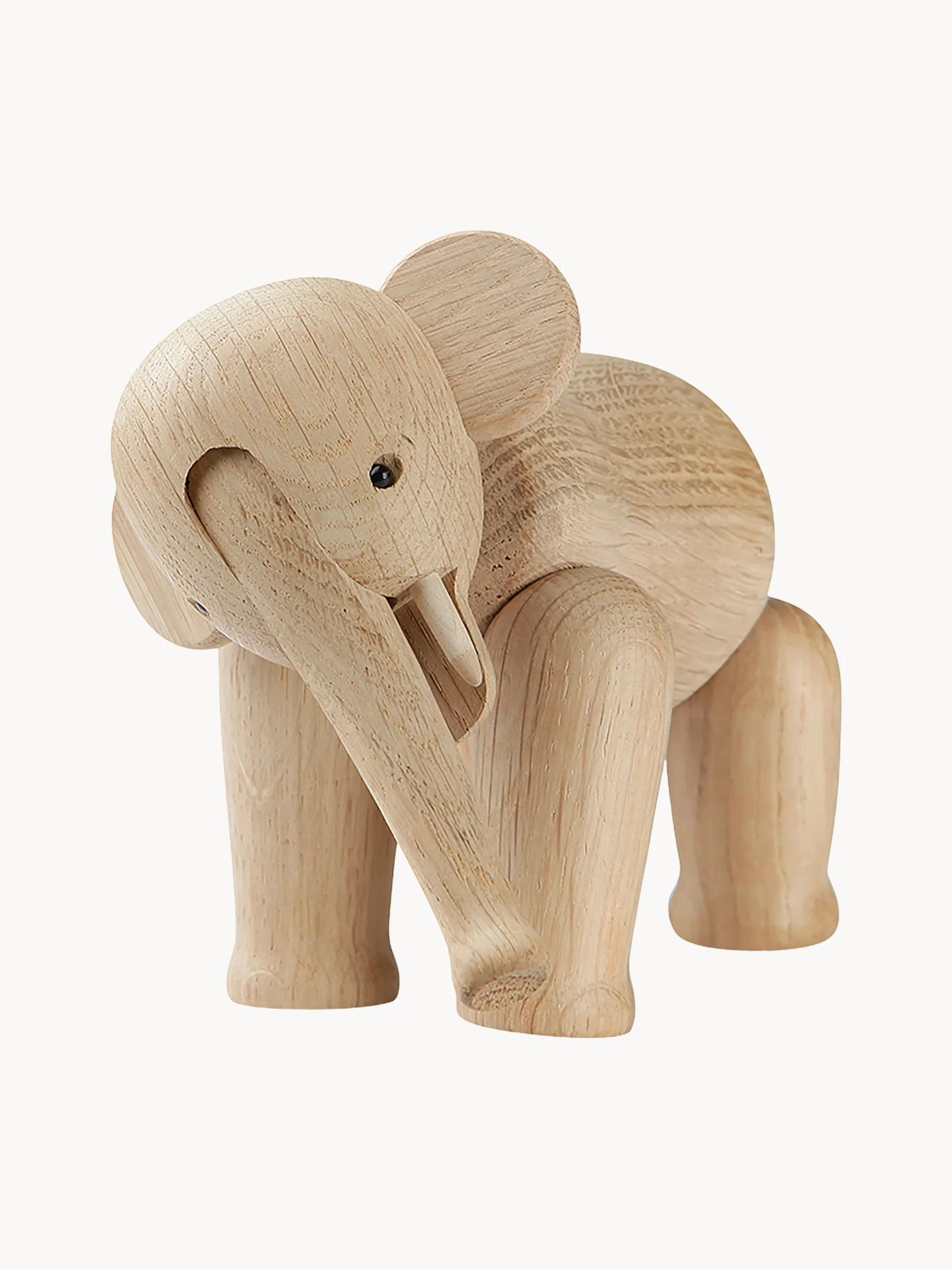 Deko-Objekt Elephant Mini aus Eichenholz