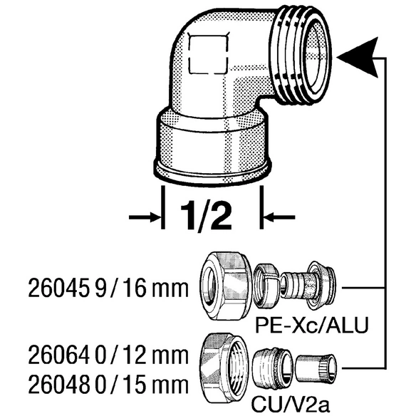 Schraubsystem, Messing