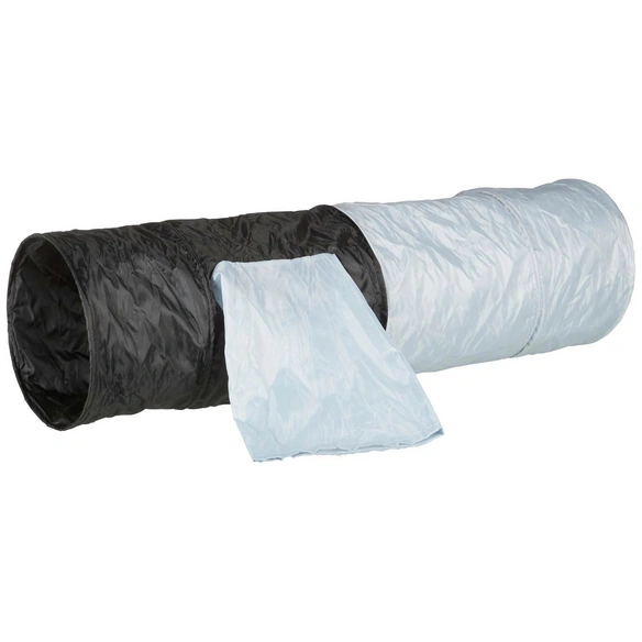 Katzentunnel, mit Raschelfolie, vier Eingänge, Ø 30 cm, Länge 115 cm