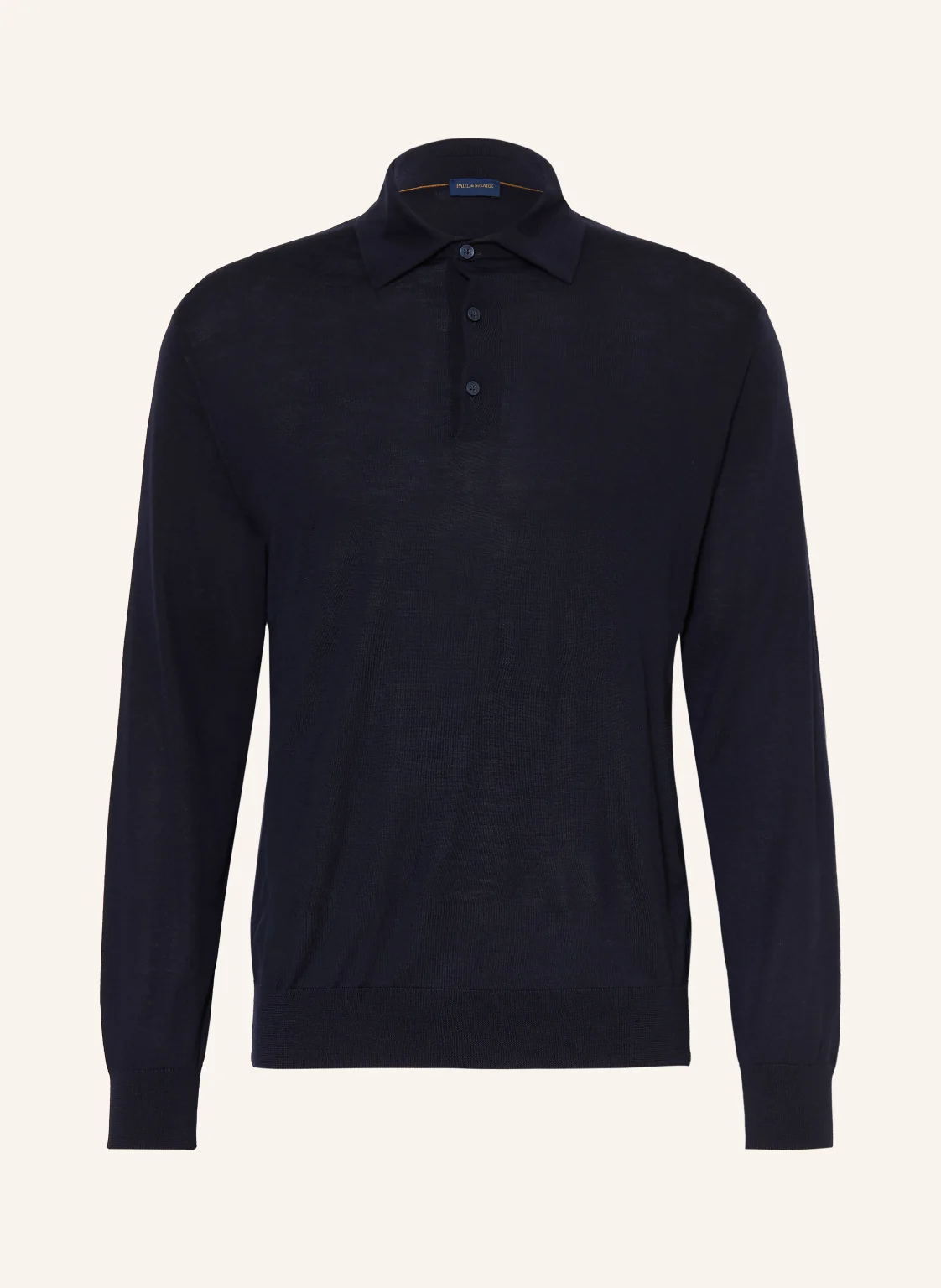 PAUL & SHARK Strick-Poloshirt Regular Fit aus Merinowolle