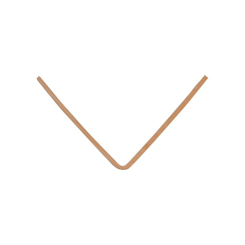 Cornière d'angle en PVC chêne clair 260 x 3 x 3 cm