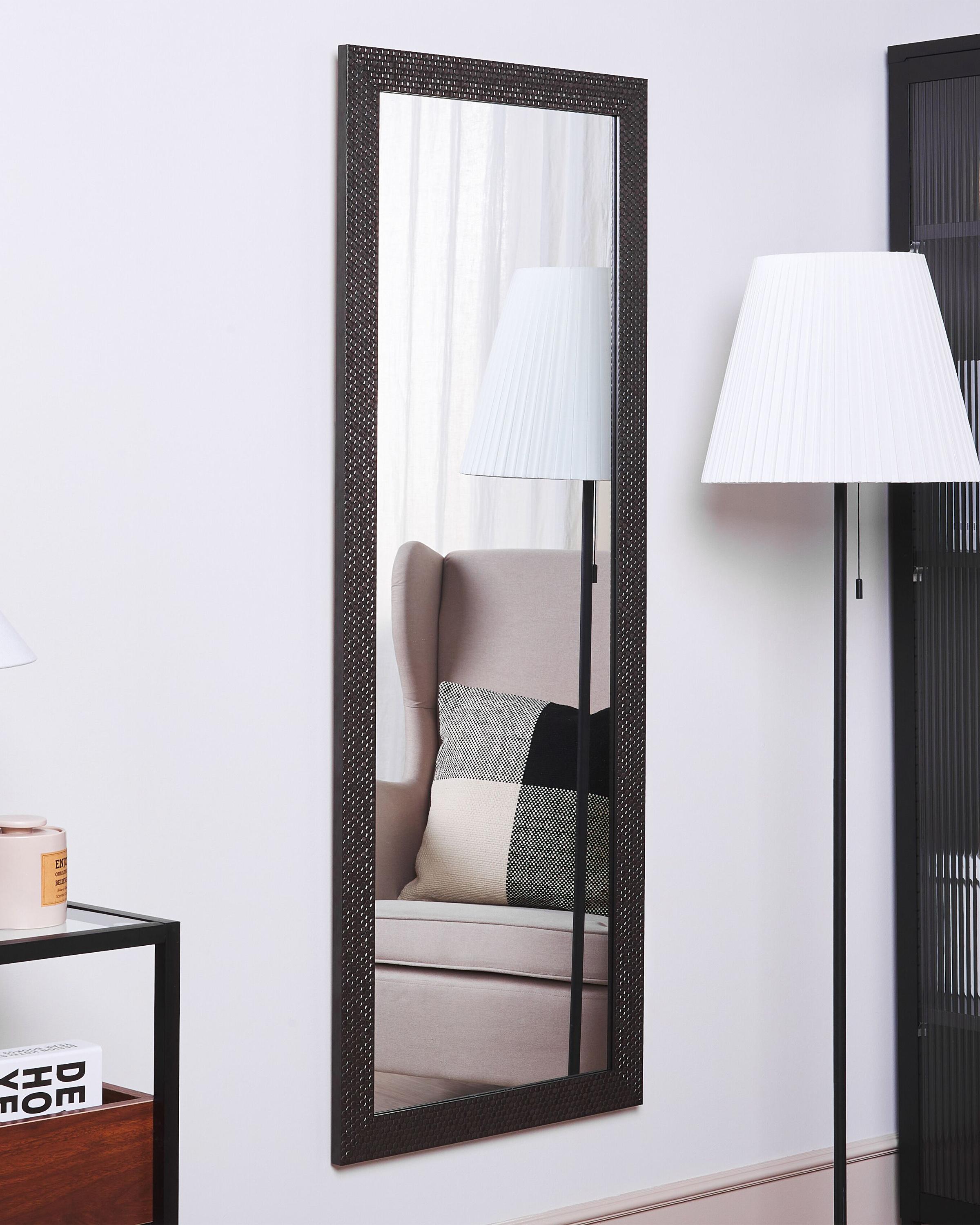 Wall Mirror AJACCIO 50 cm 130 cm Silver