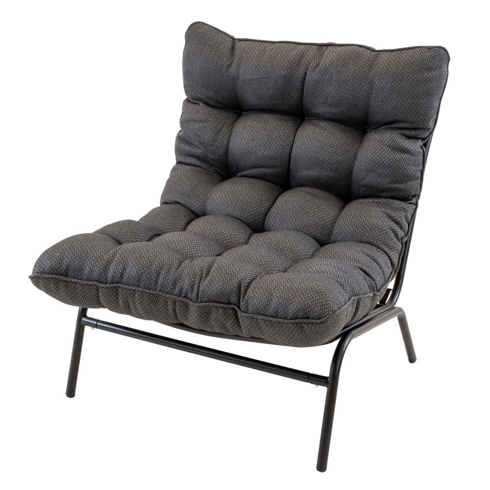 Lesli Living bistrostoel Zenzi - zwart - 70x86,5x77,5∕32cm