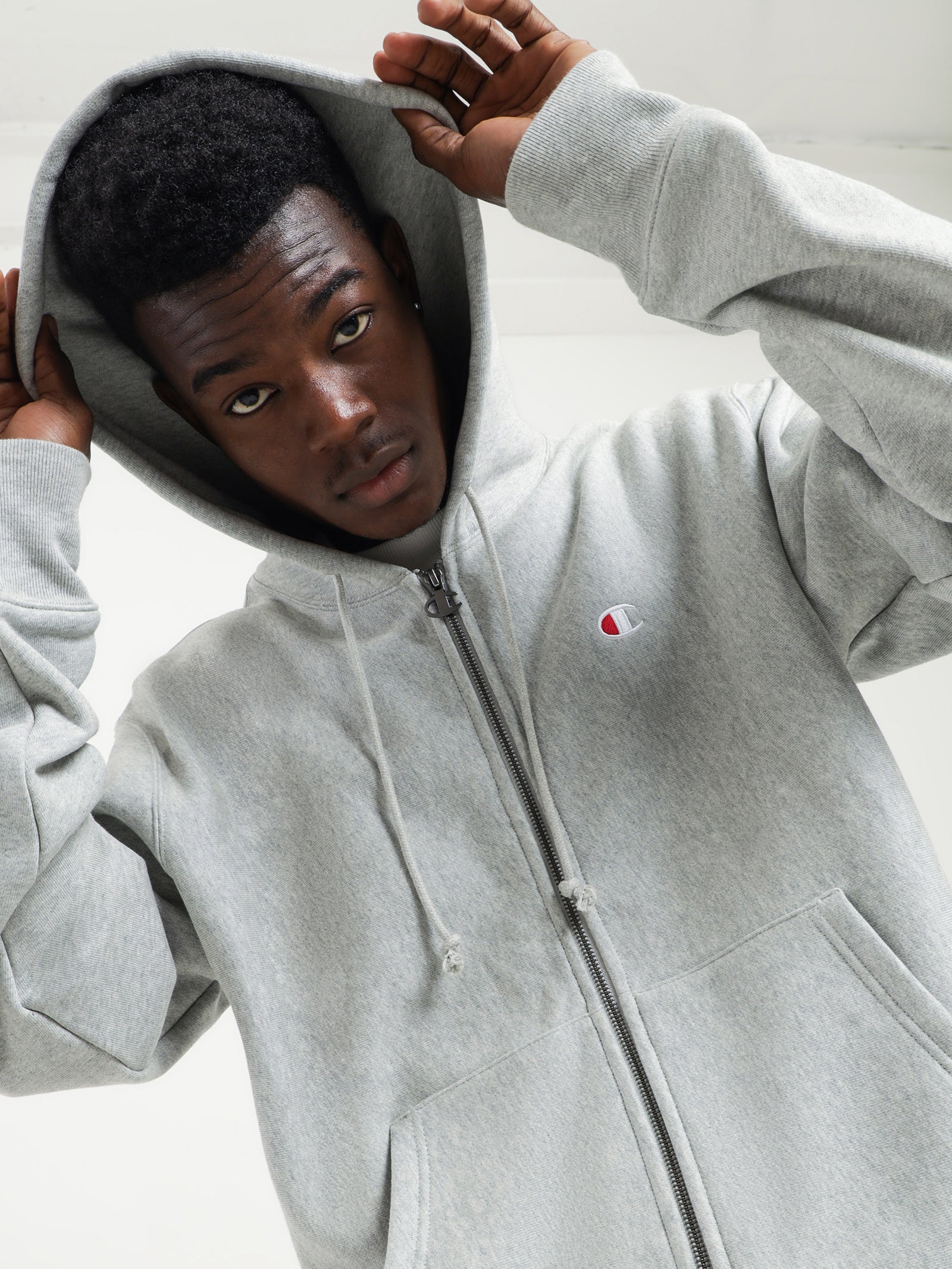 Reverse Weave Full Zip Hoodie