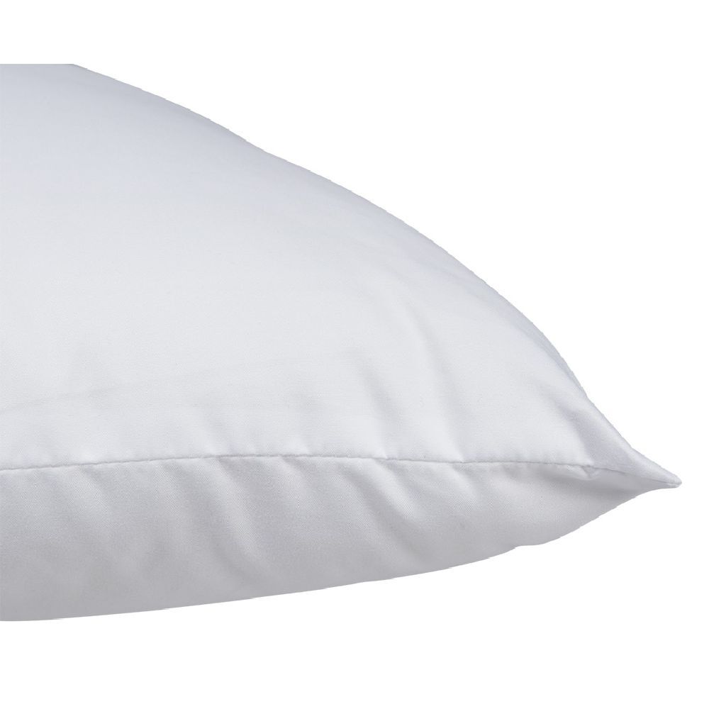 Oreiller souple carré blanc 60x60 cm