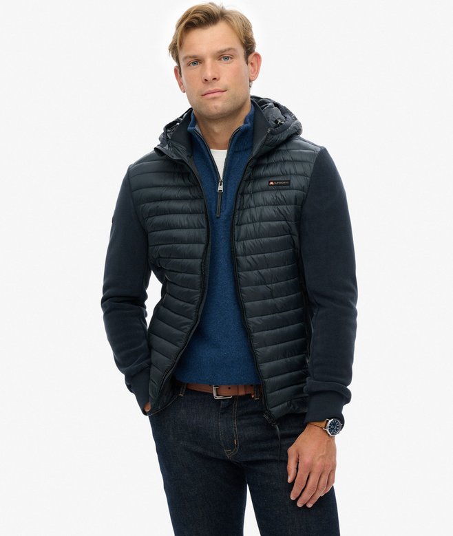 Hooded Storm Fleece Hybrid Jacket