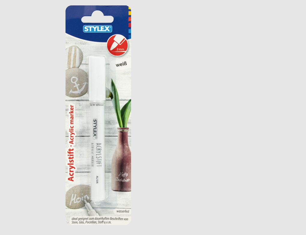 Acrylstift Weiß Jumbo