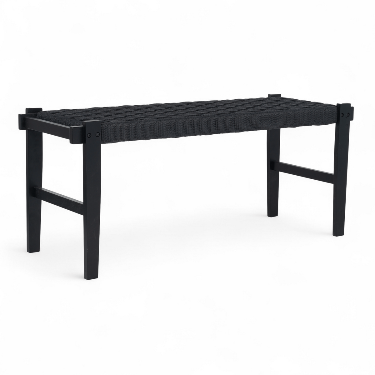 Furnhouse bankje Nobel - Zwart - 38x110x47