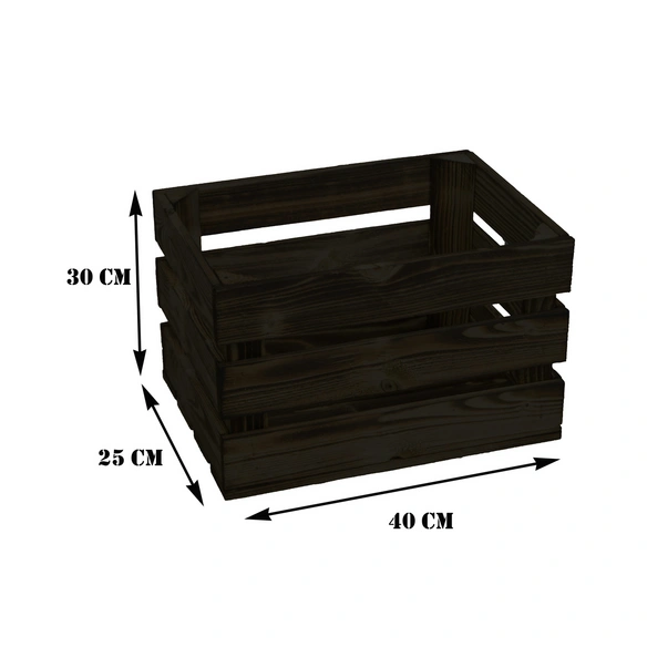 Holzkiste »Bella«, BxLxH: 30 x 40 x 30 cm, Anzahl Fächer: 1