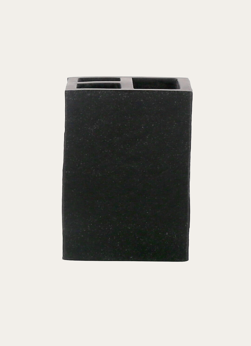 GOBELET PORTE-BROSSE à DENTS GRIS EN ARDOISE GRIS