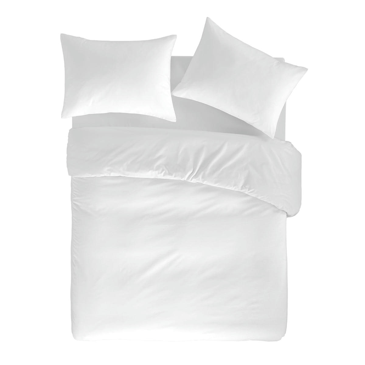 PURE HDC - Housse de couette en coton blanc 140x200 cm