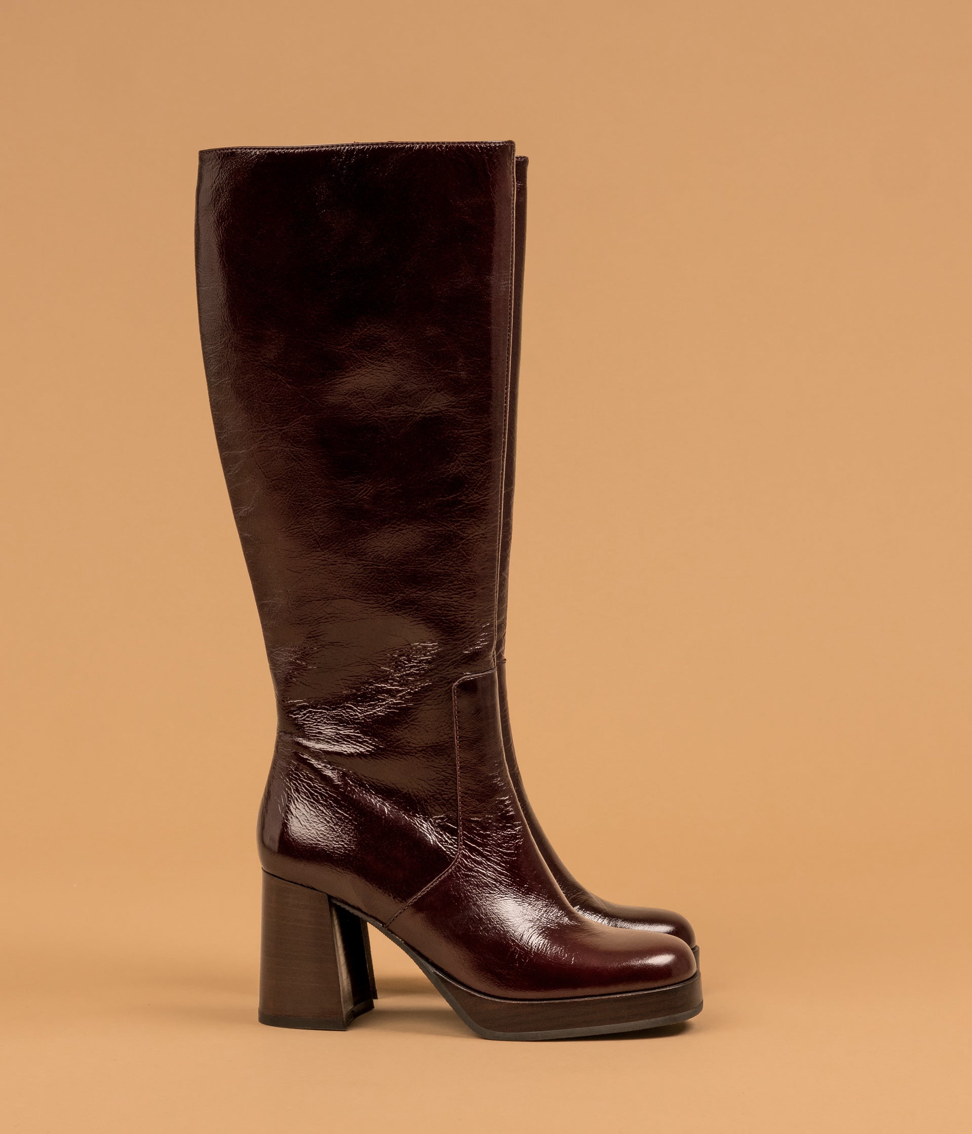 Botte Florence acajou M
