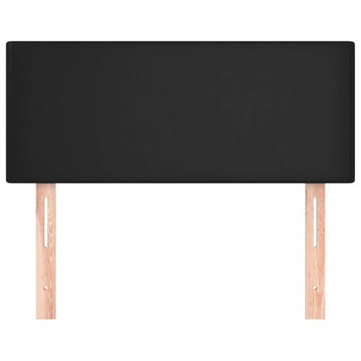 NNEVL Headboard Black 100x5x78/88 cm Faux Leather