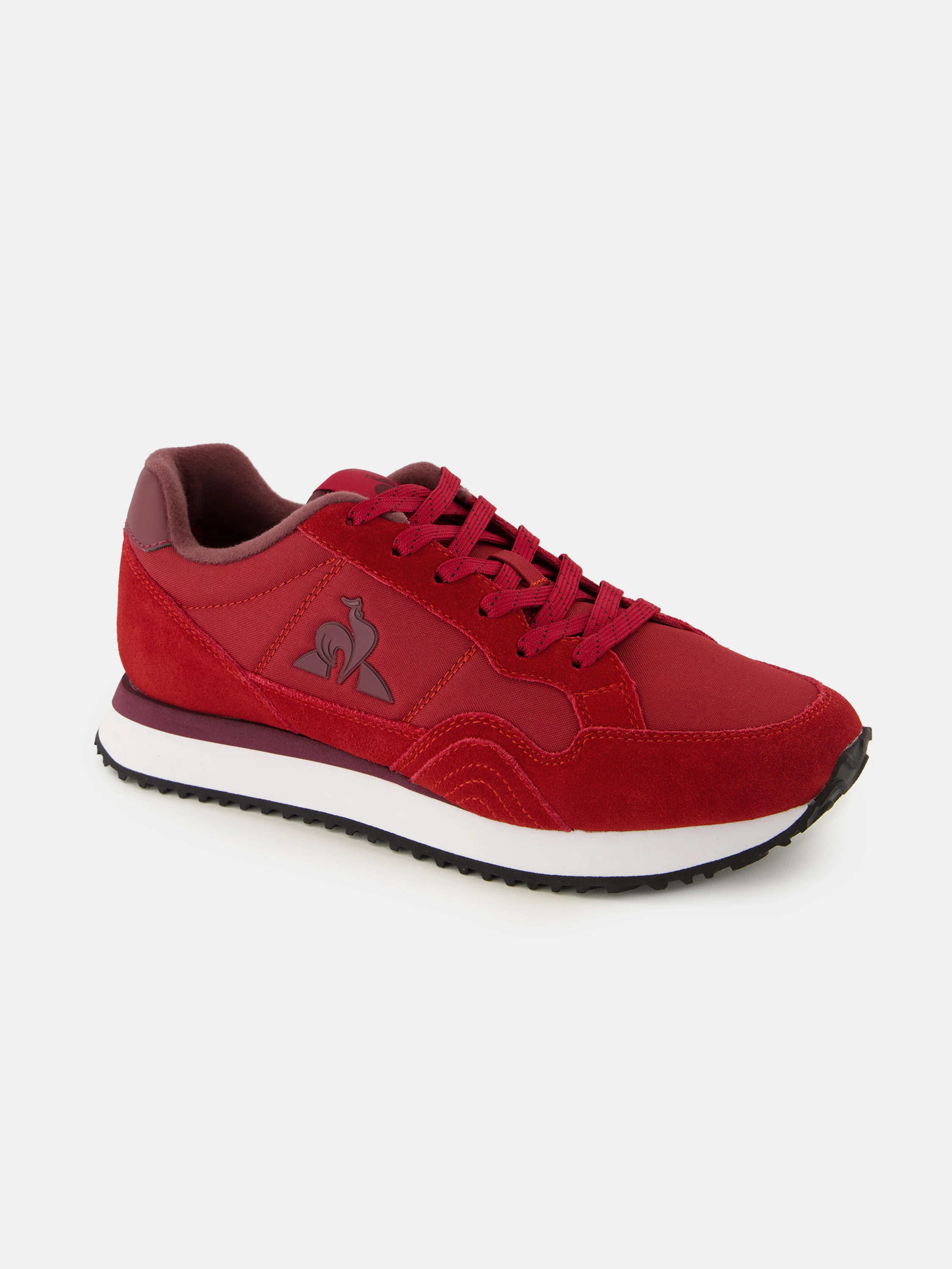 Basket retro-running en textile et suede Jet Star