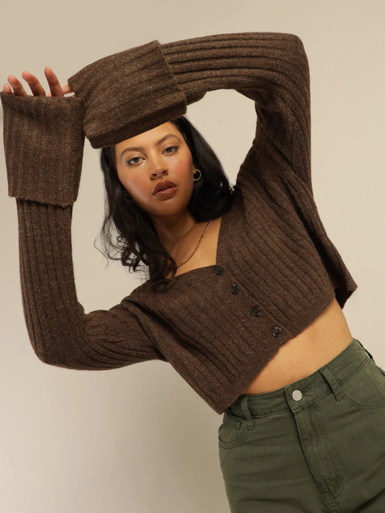 Phoebe Cropped Cardigan
