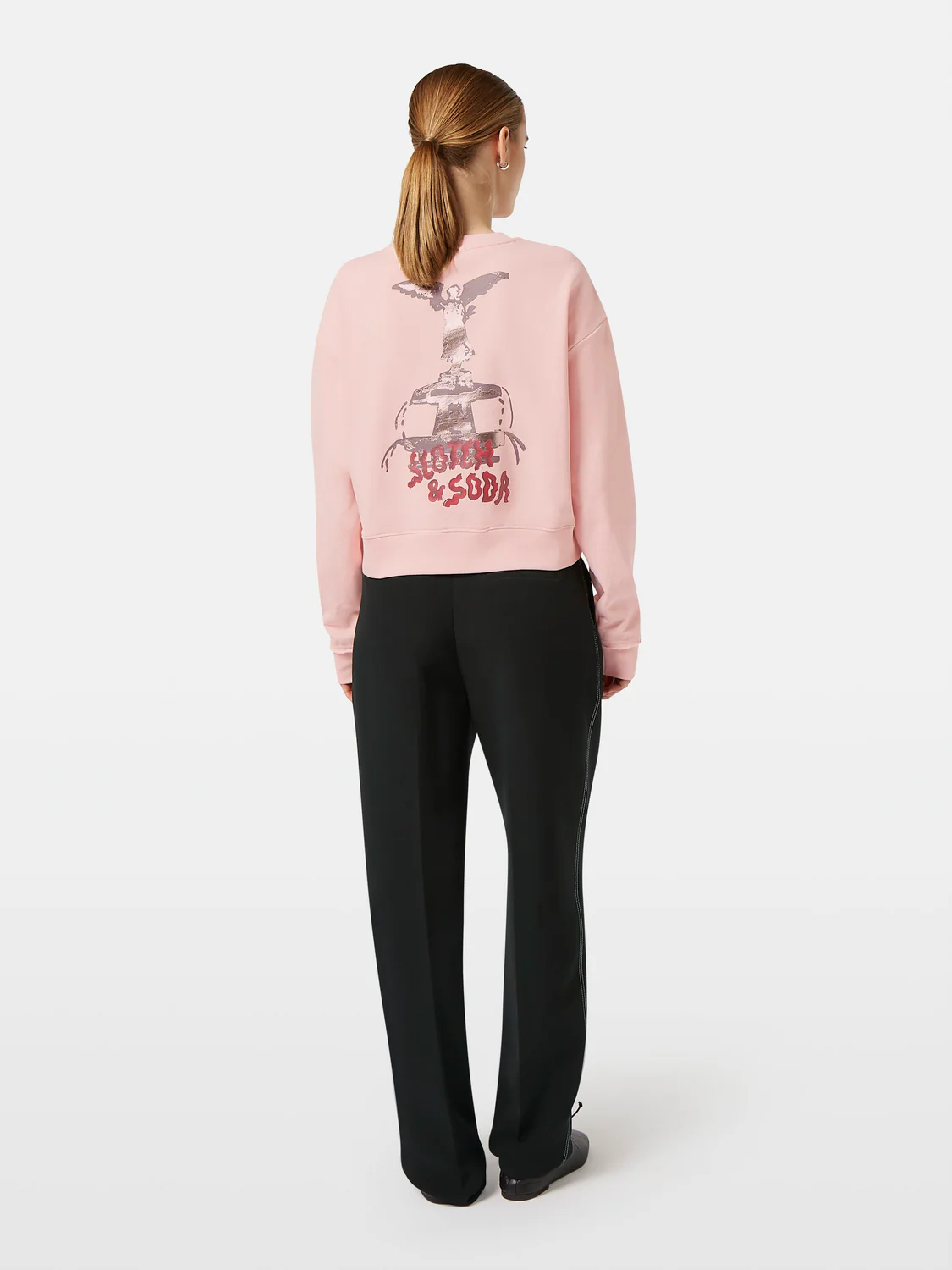 Loose Fit Logo Artwork Sweatshirt