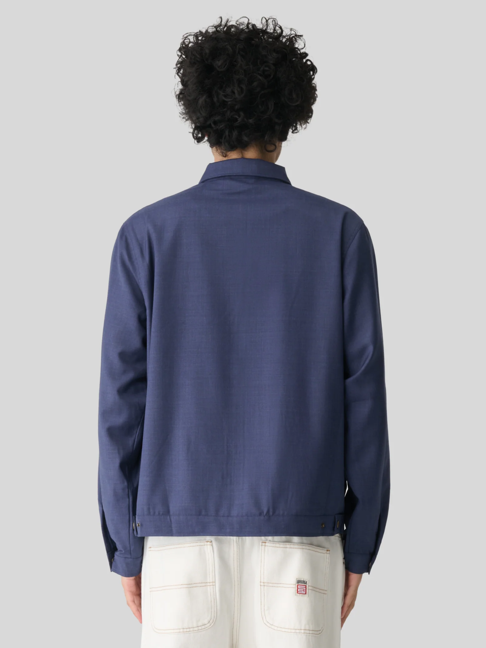 Gaberdine Zip Jacket