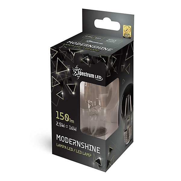 AMPOULE LED 2.5W NEUTRE E27 230V WOJ 14468 DéCORATIVE