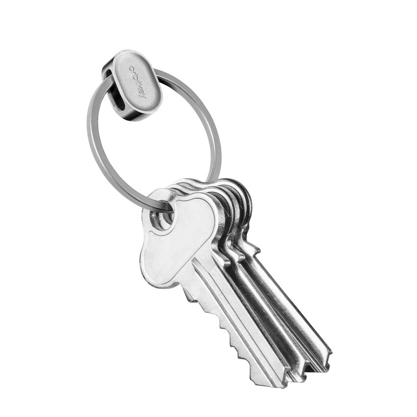 OrbitkeyZilveren stalen Orbitkey ring