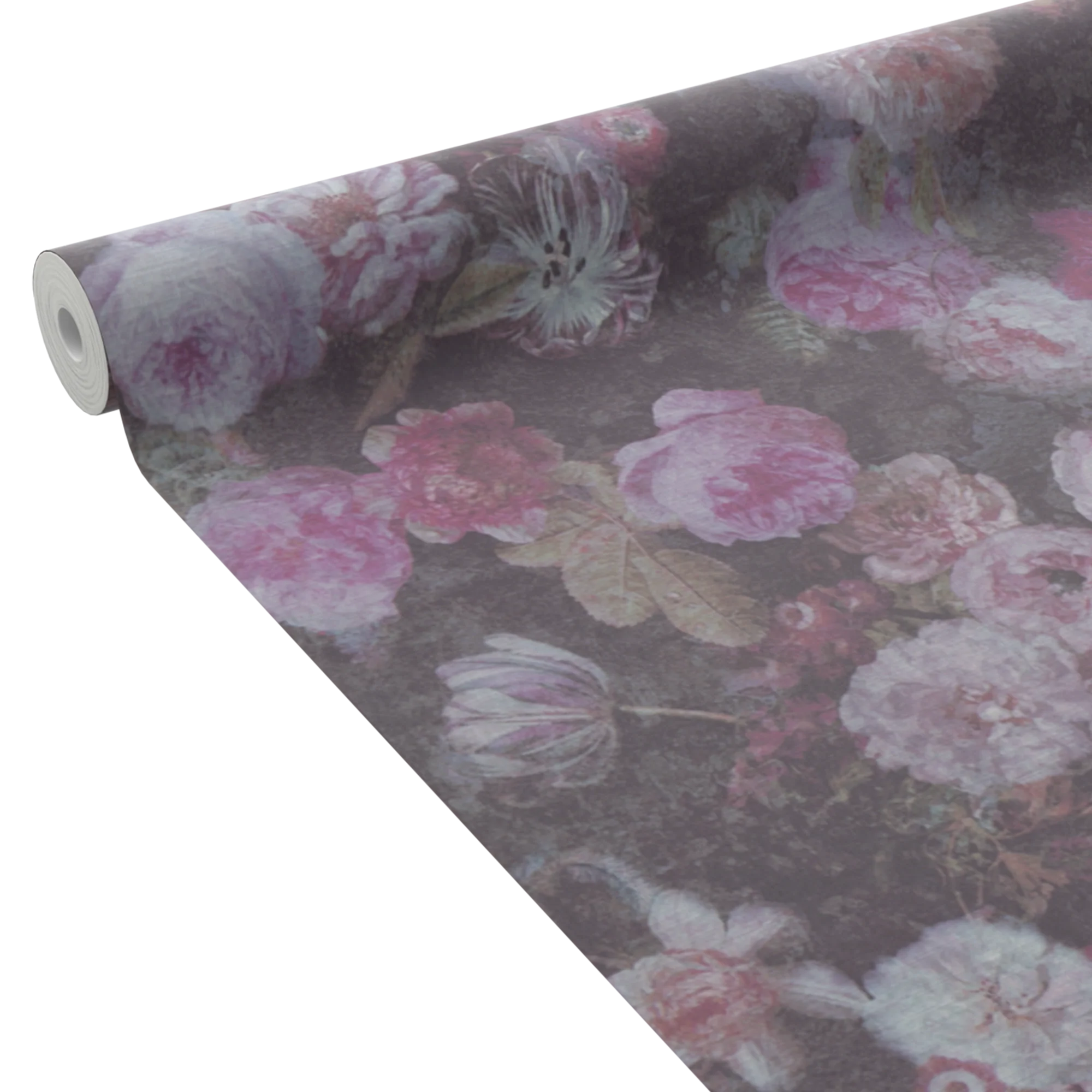 4MURS Papier peint intissé CLAUDIA coloris rose profond